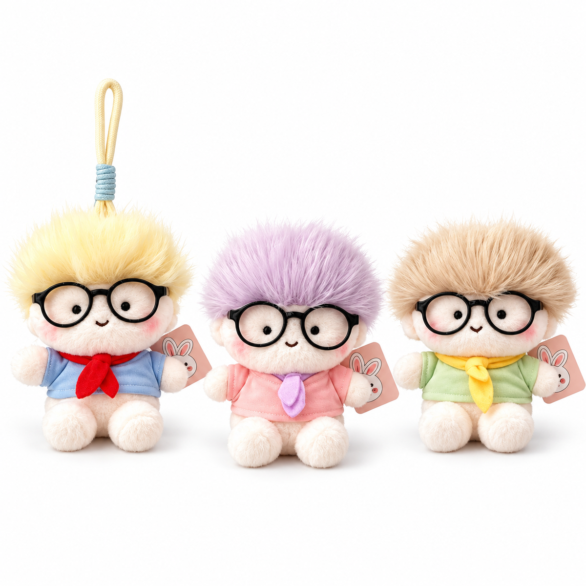 Stuffed  Doll Bag Charm Keychain Pendant